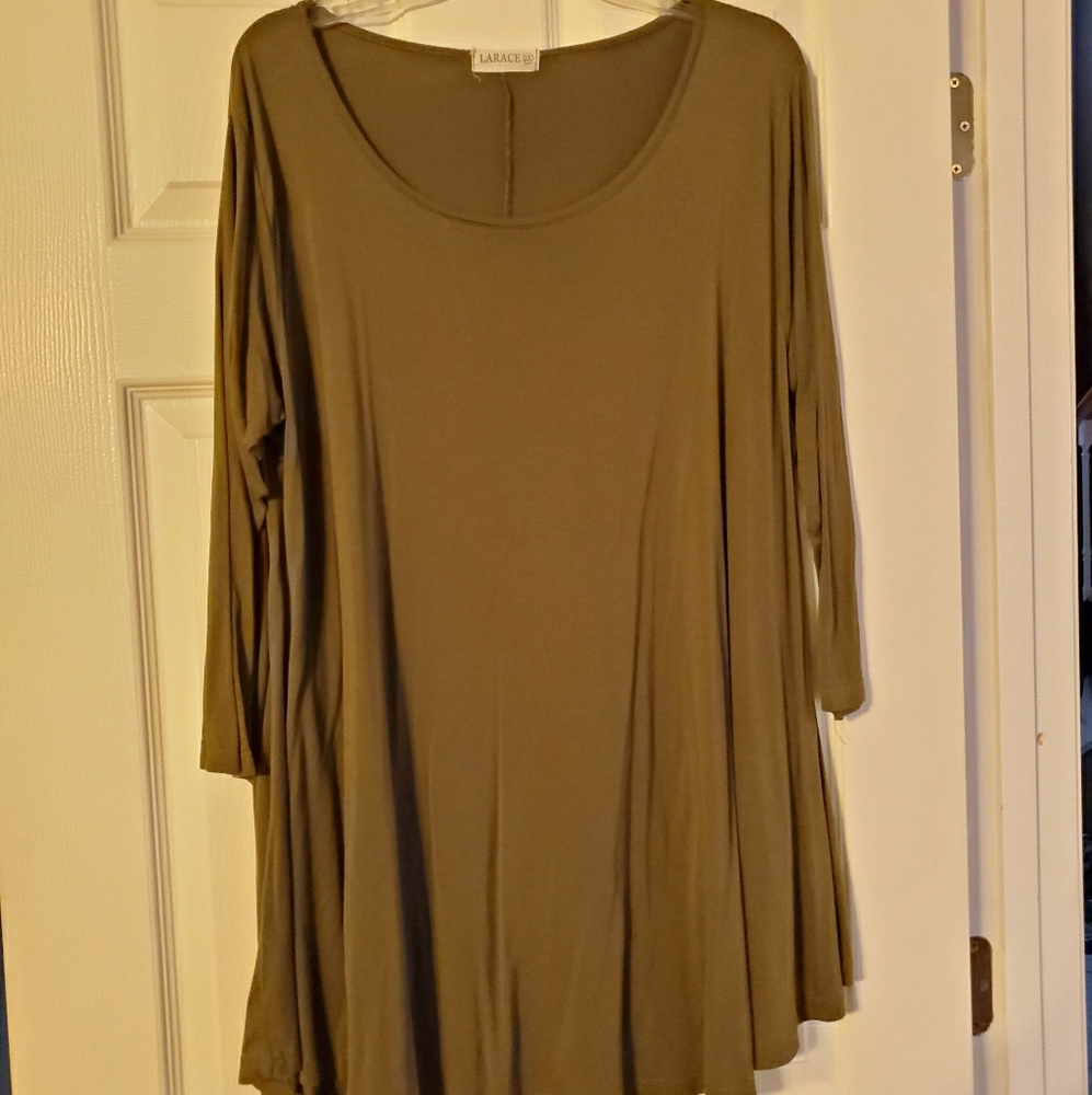 Olive green tunic